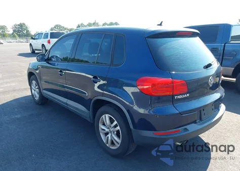 2012 Volkswagen Tiguan Le из США, поврежденный, VIN WVGAV7AX2CW582223